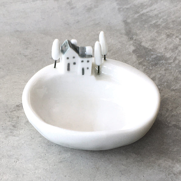 Porcelain House Bowl