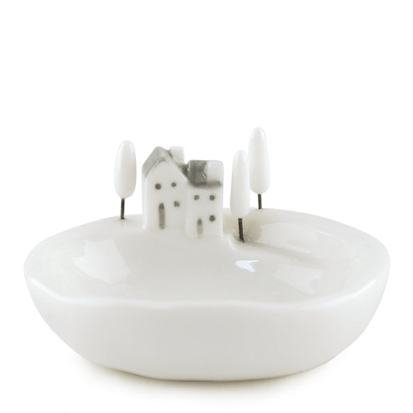 Porcelain House Bowl