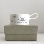 Porcelain Handled Tea Light Holder - Brighten My Day