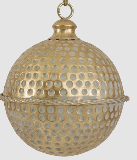 Dimpled Gold Bell 30cm