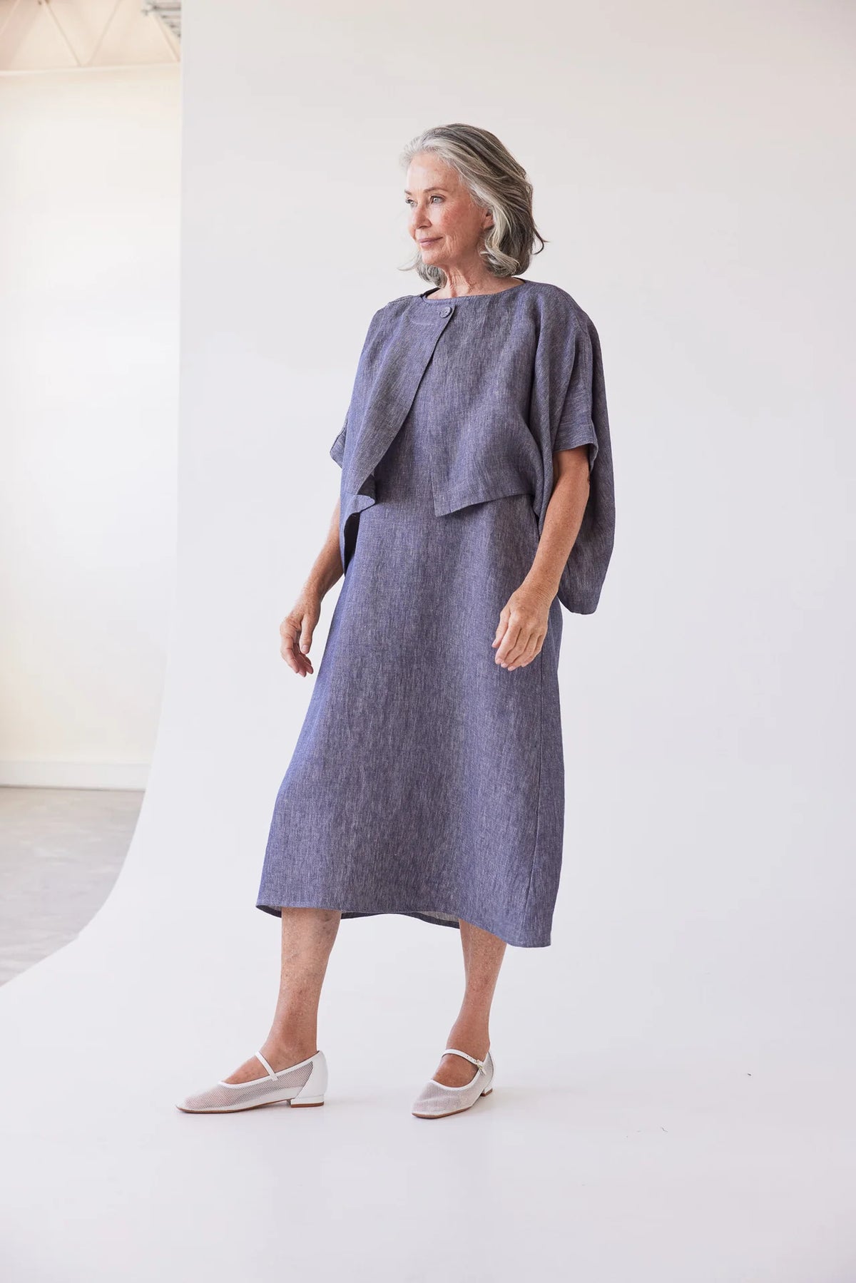Eva’s Sunday Asher Dress - Dusty Denim