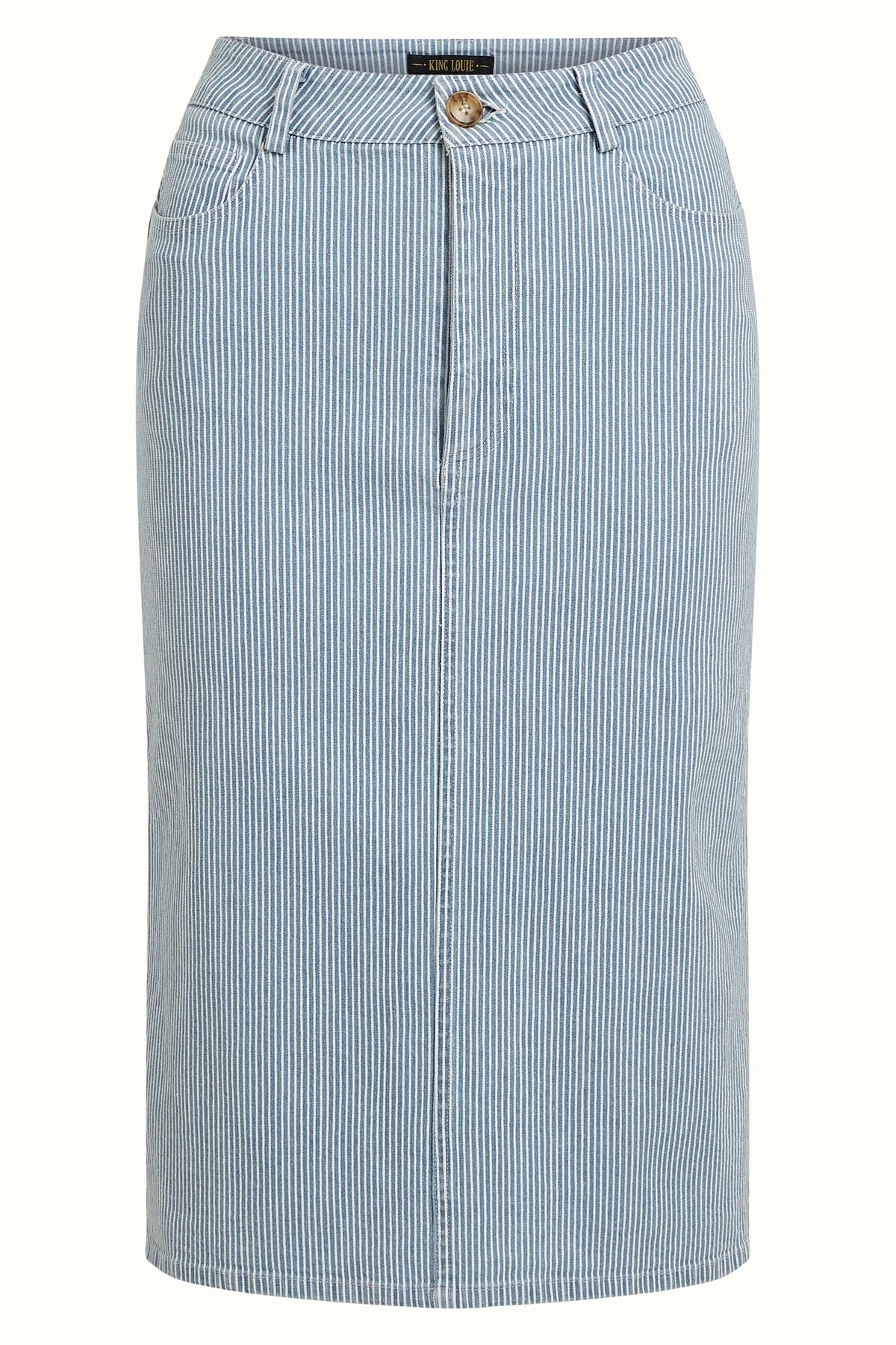 King Louie Prisca Skirt - Denim Stripe