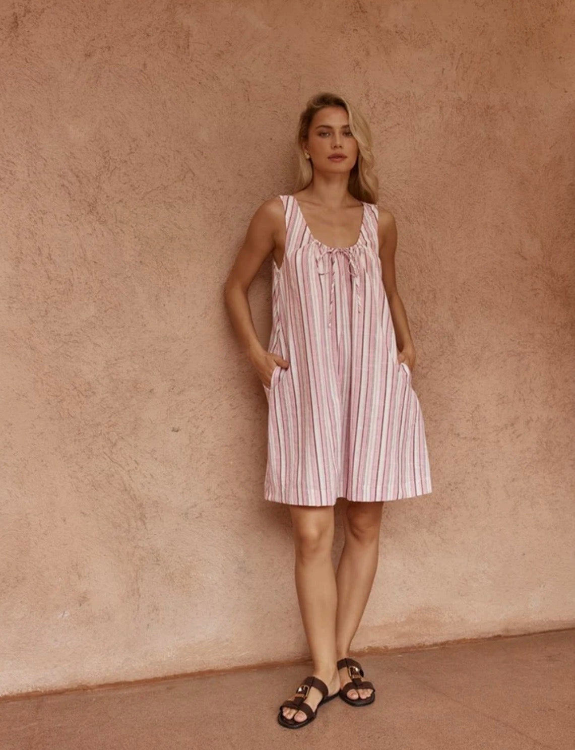 Nikolai Mini Stripe Dress