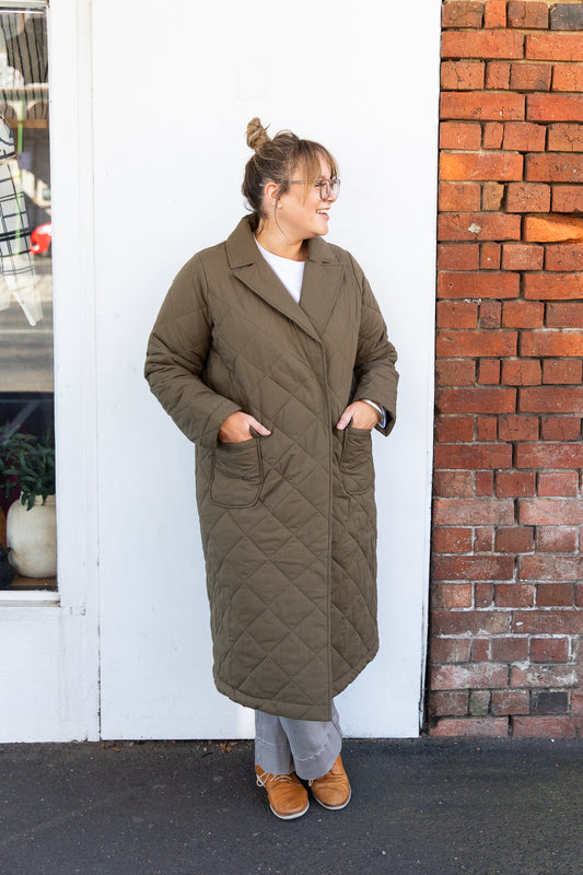 Jasper Coat - Fern