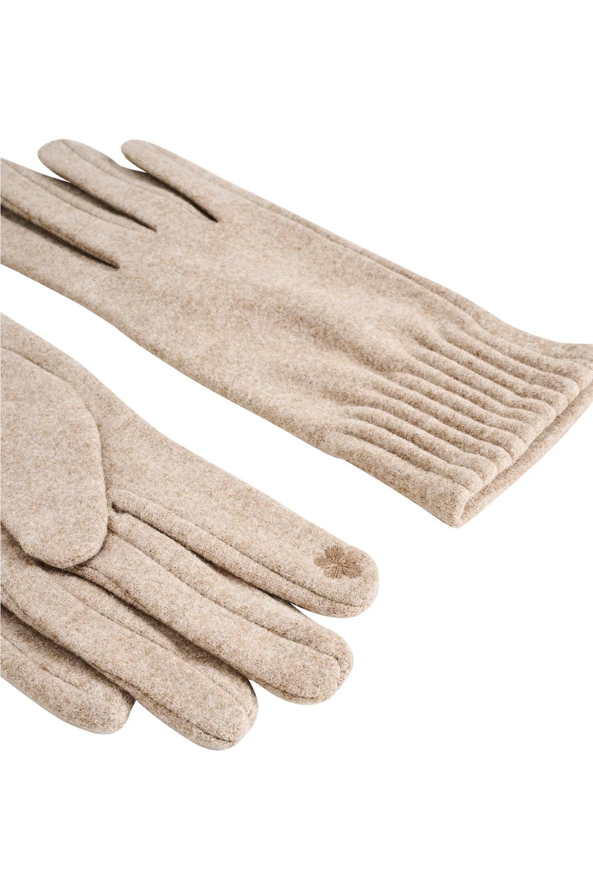 Berber Rib Gloves- Dune