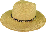 Harvest Braided Fedora  - Tan