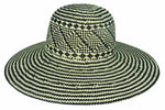 Poppi Wave Capeline Hat - Natural/Black