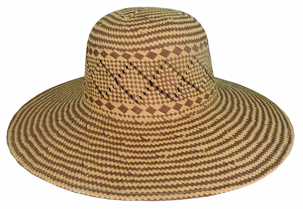 Poppi Wave Capeline Hat - Tan/Brown
