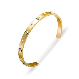 Allure Bangle - North Star Cubic Zirconia
