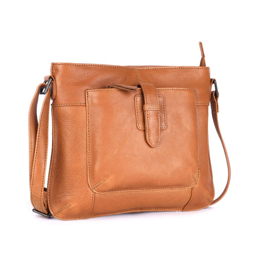 Sorrel Cross Body Bag- Tan