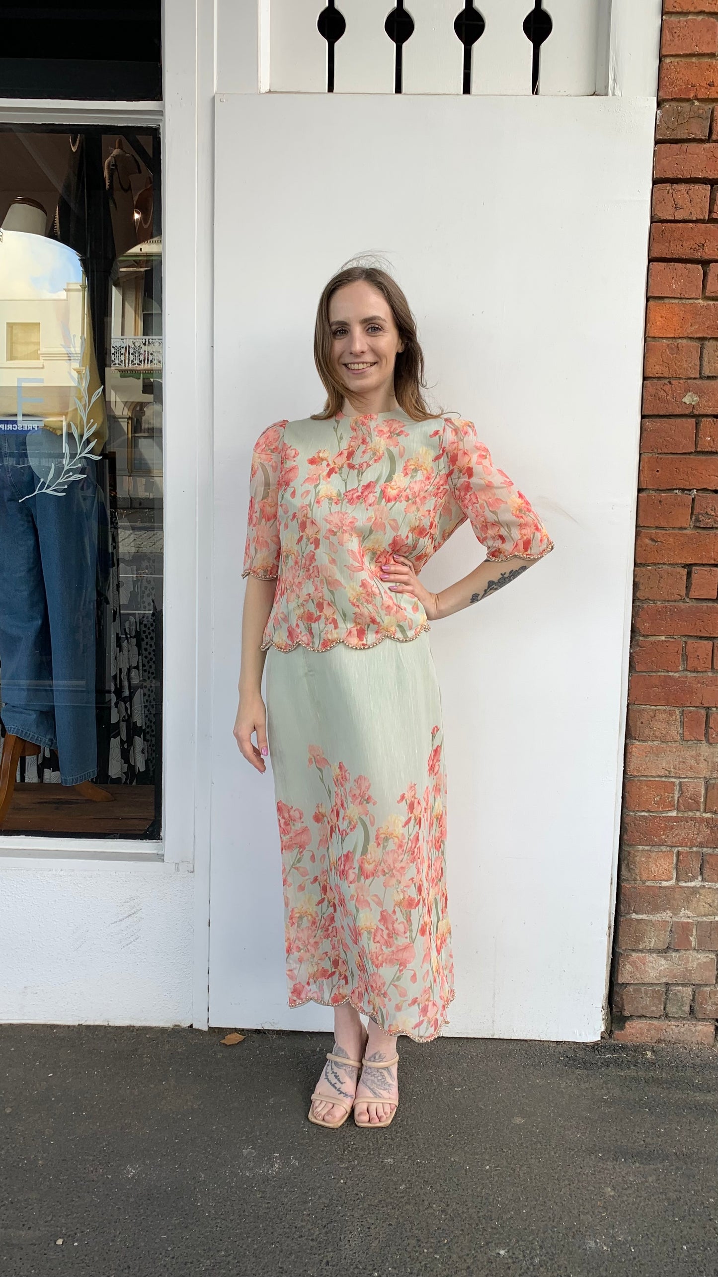 Valentina Oceanic Blossom Shirt
