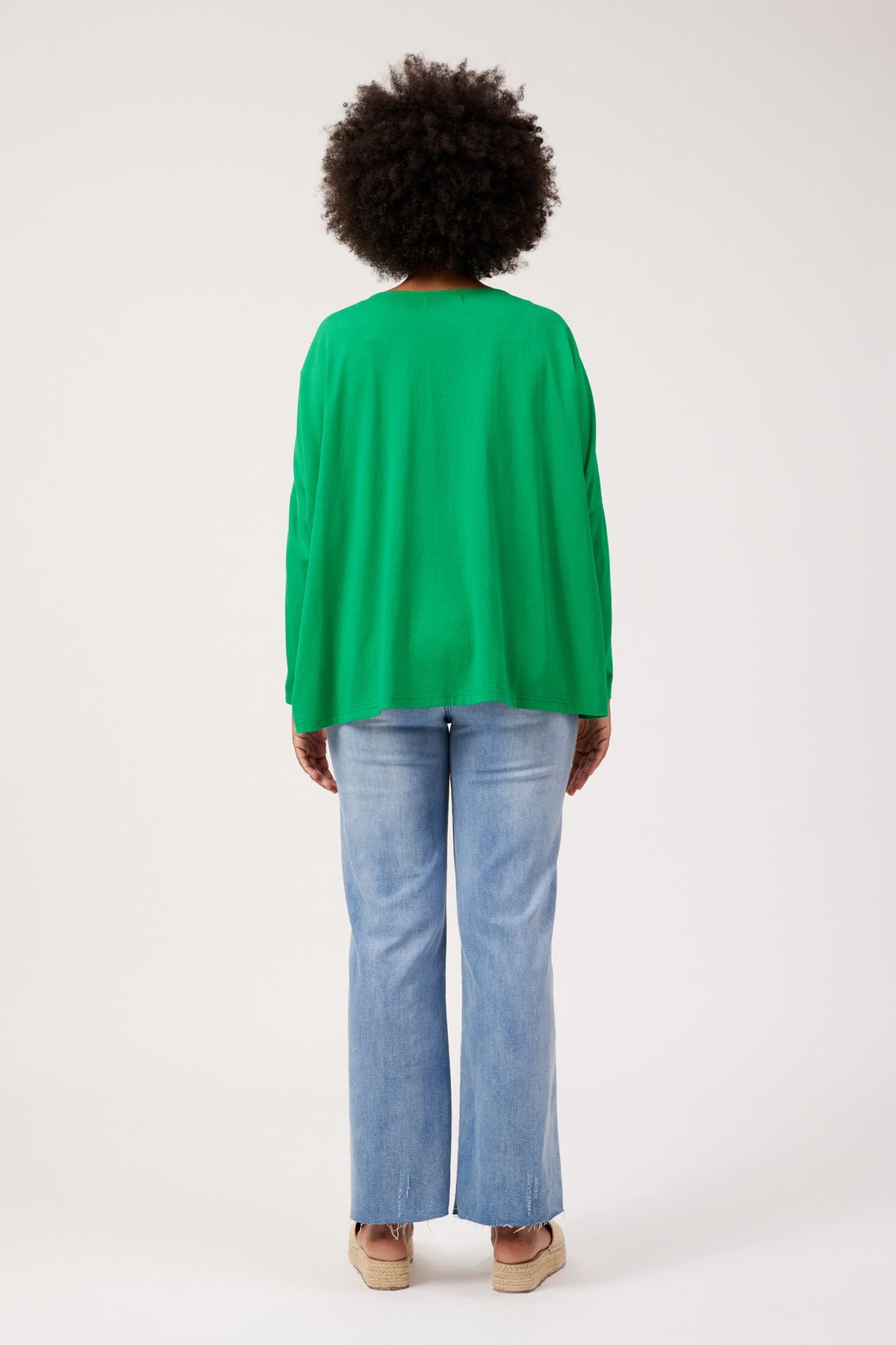 Elba Heart Long Sleeve - Green