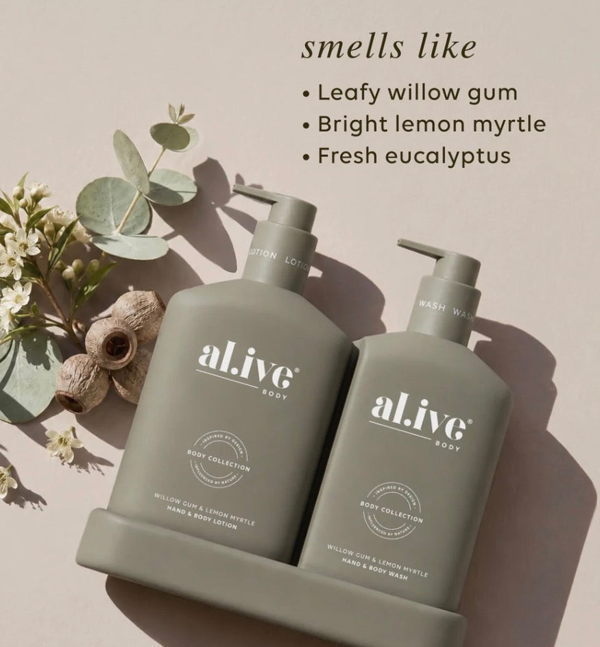 Alive Body Willow Gum & Lemon Myrtle Duo