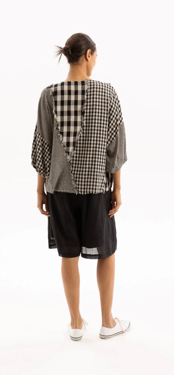 Abbie Top - Check