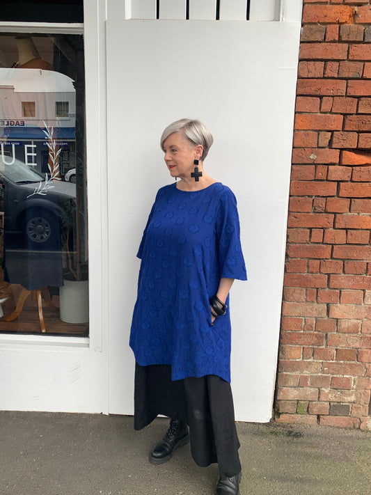 Santa Maria Dress- Royal Blue