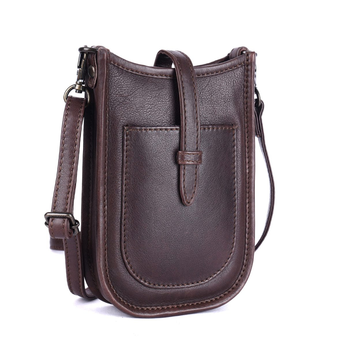 Anise Phone Bag- Brown