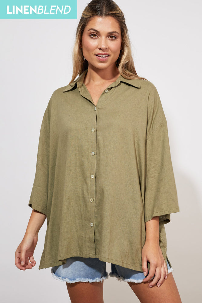 Tanna Shirt - Khaki