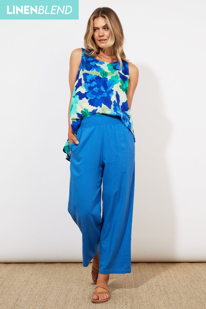 Tanna Pant - Cobalt