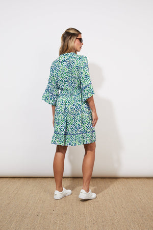 Lamu Tie Dress - Savanna Blue