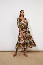 Cayman Tiered Maxi - Palms