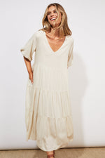 Tanna Tiered Maxi - Sand