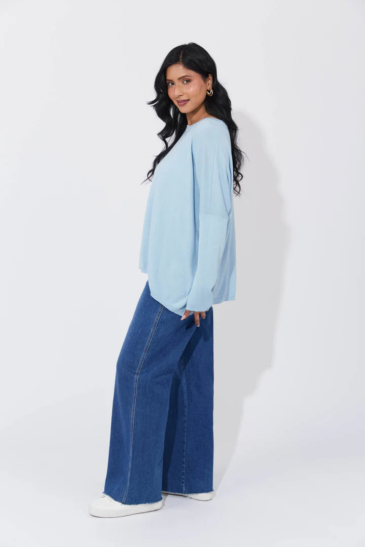 Haven Jumper Sky- One Size