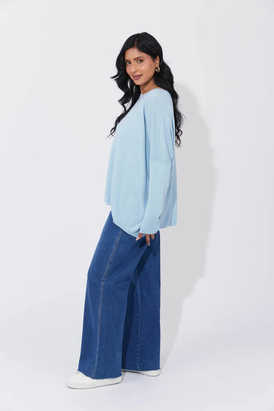 Haven Jumper Sky- One Size