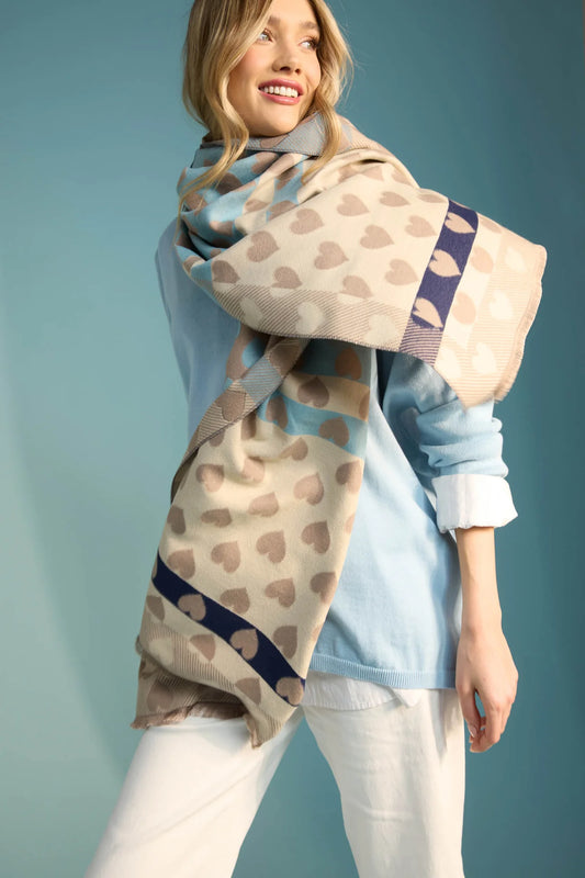 Delphi Scarf- Sand