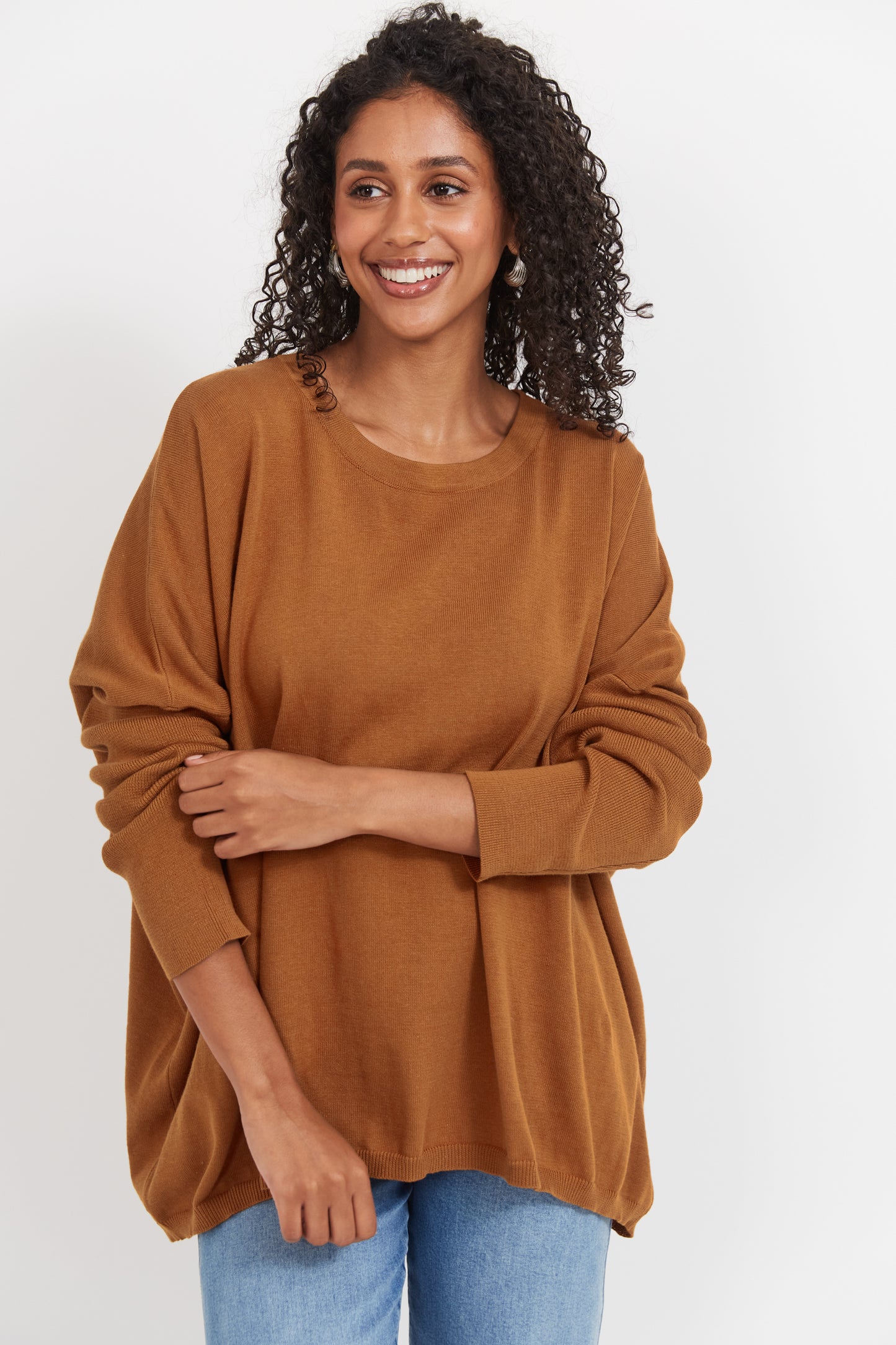 Haven Jumper- Tan