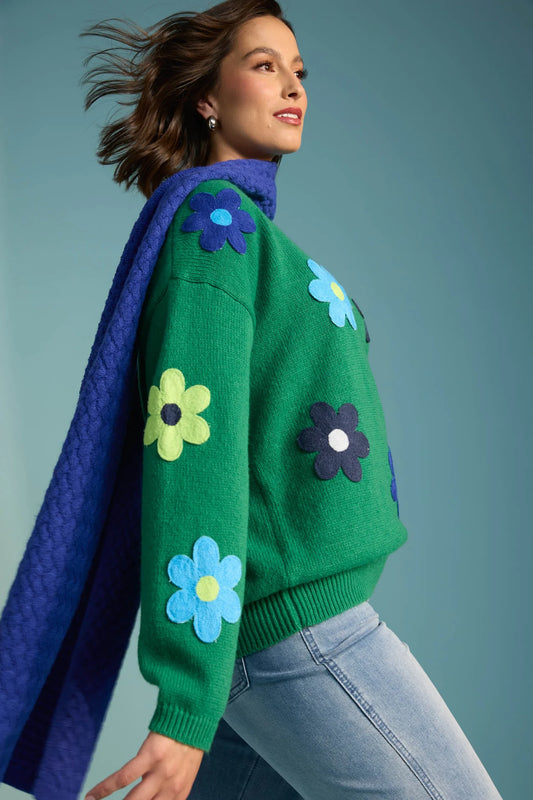 Delphi Jumper - Blue/Oasis