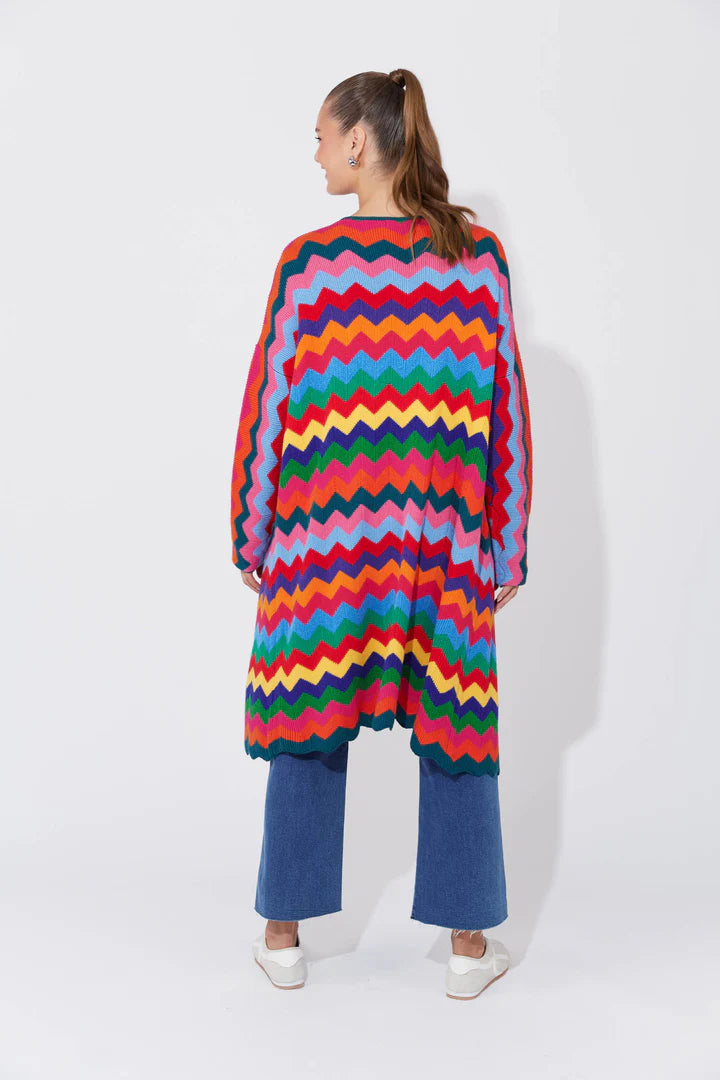 Marrakesh Cardigan - Rainbow
