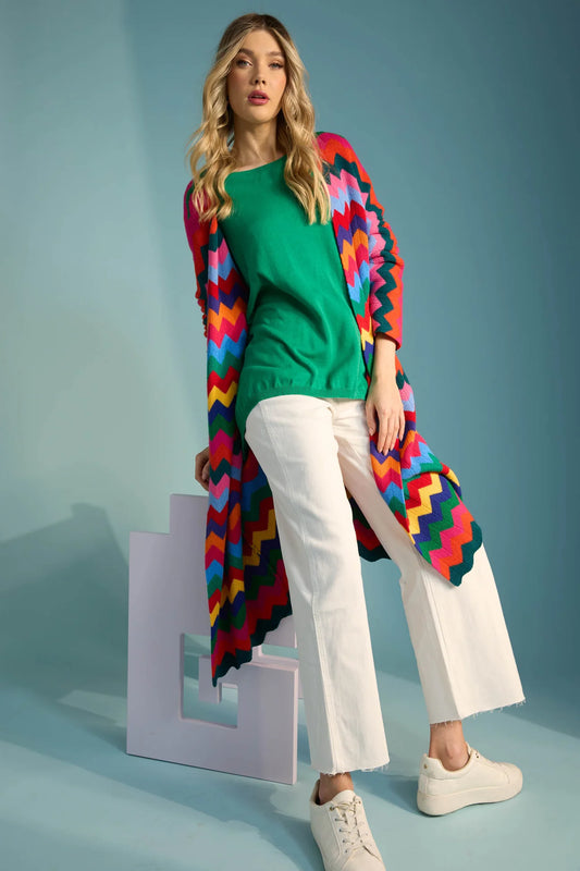 Marrakesh Cardigan - Rainbow
