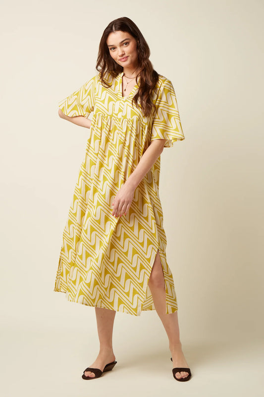 King Louie - Ivana Dress Spring Yellow