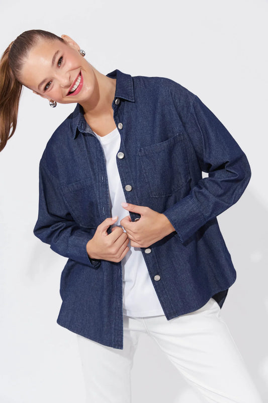 Austin Denim Shirt- Indigo