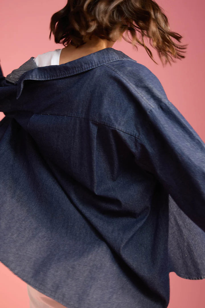 Austin Denim Shirt- Indigo
