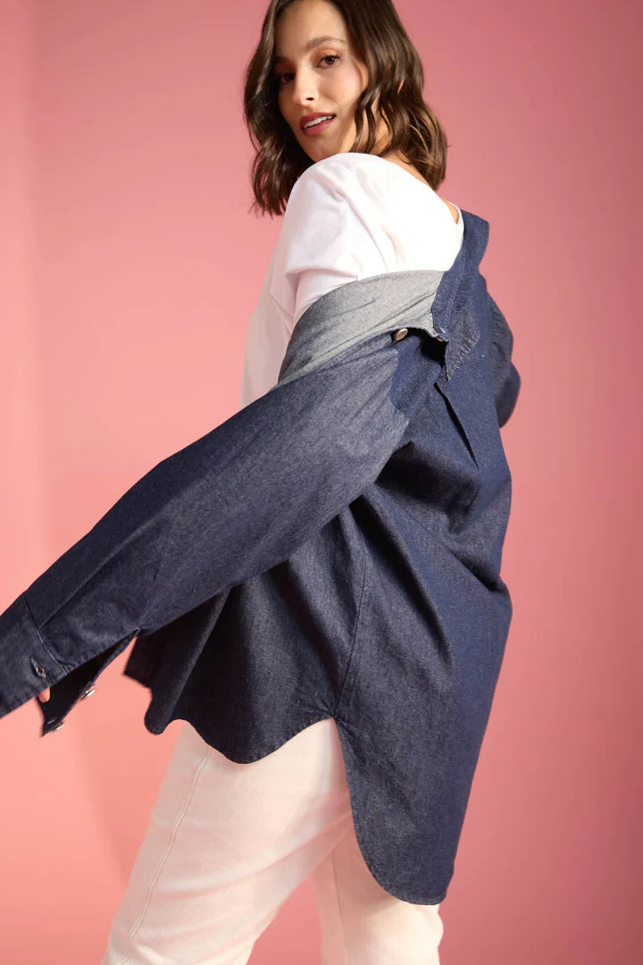 Austin Denim Shirt- Indigo