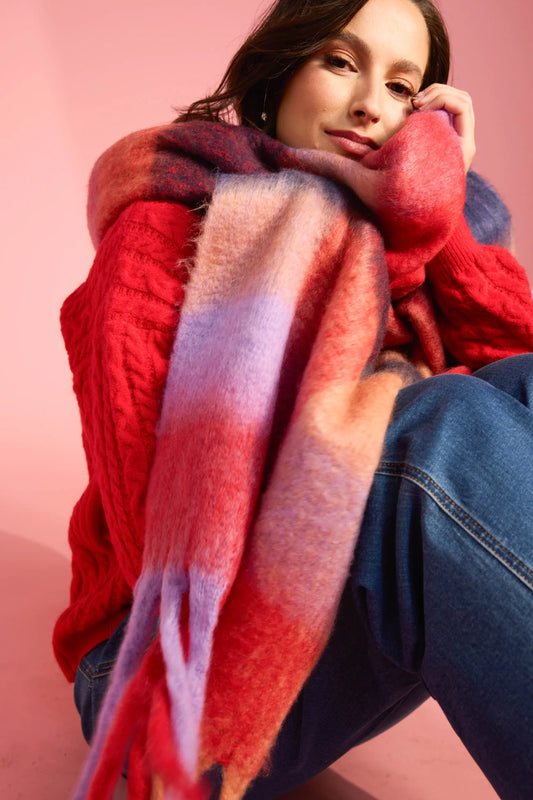 Marrakesh Scarf- Chilli