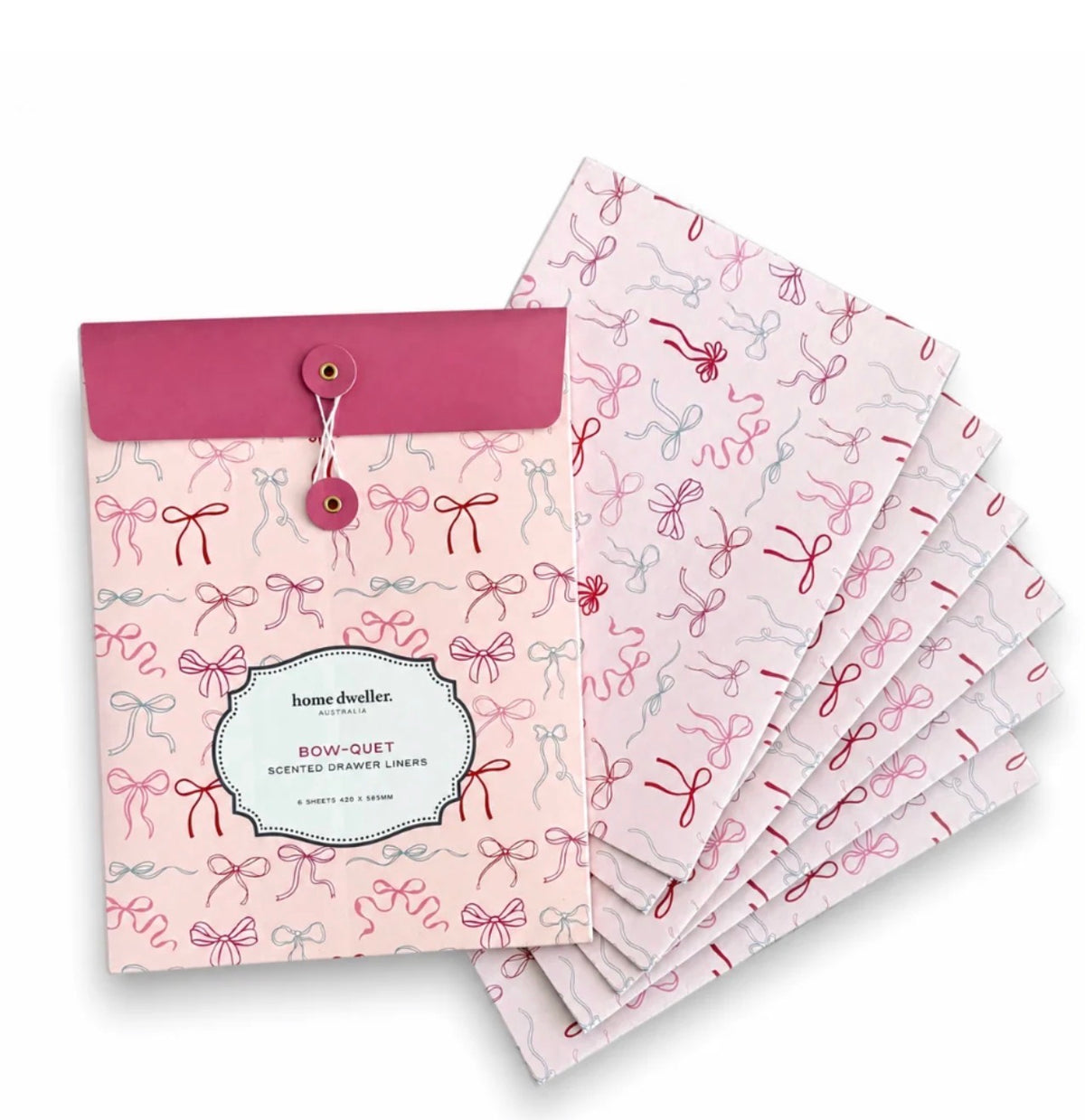 Scented Drawer Liner - Bow-quet