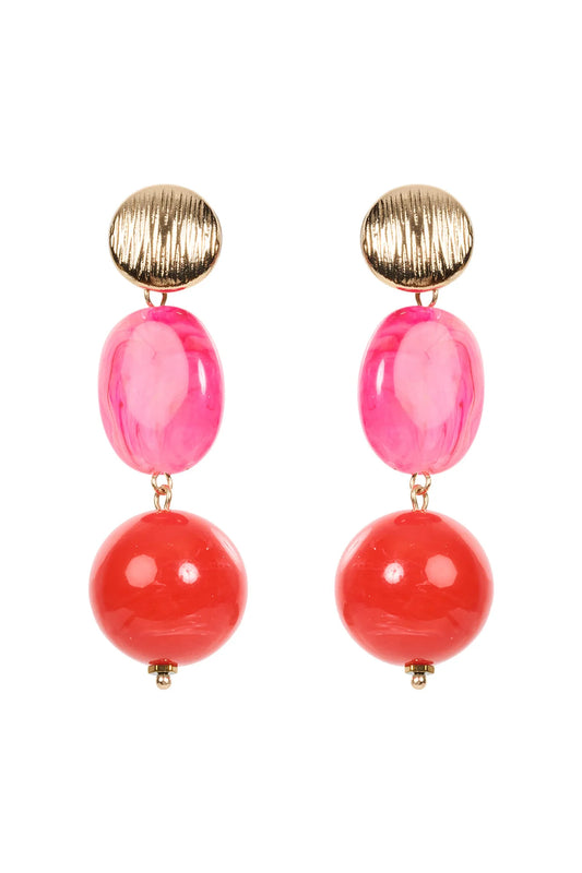 Baja Bead Earring- Punch