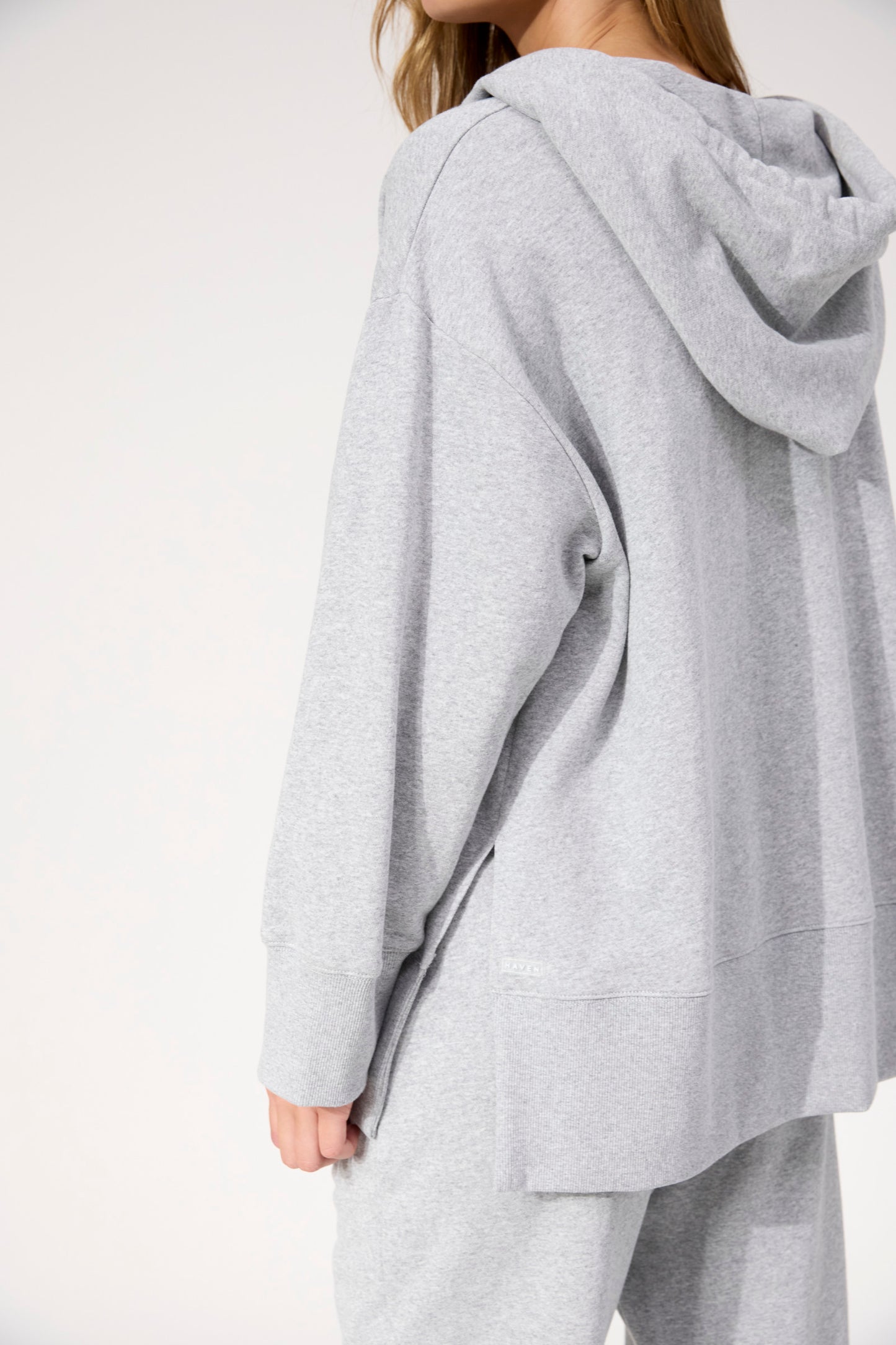 Boston Sweat Hoodie - Grey