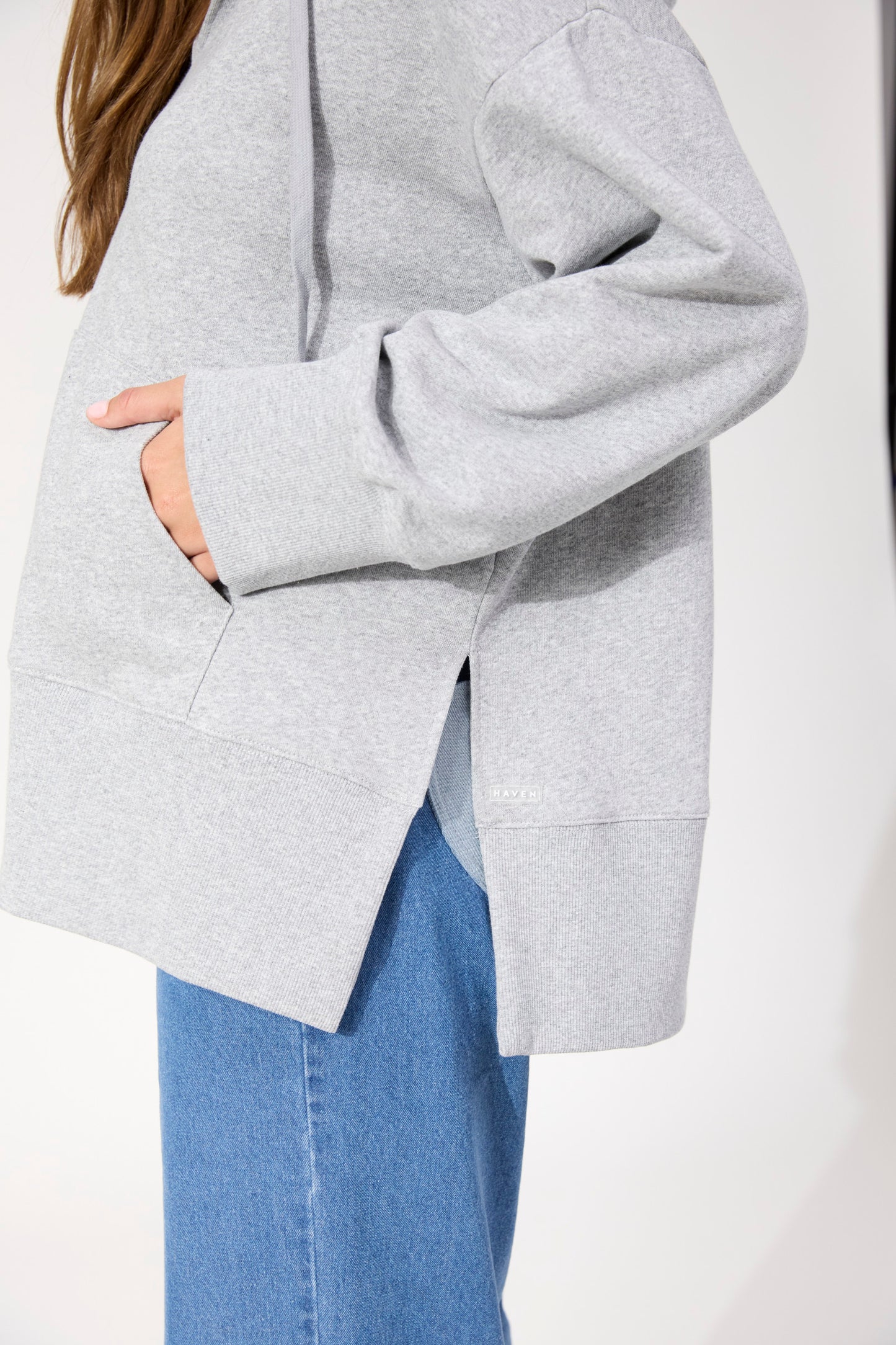 Boston Sweat Hoodie - Grey