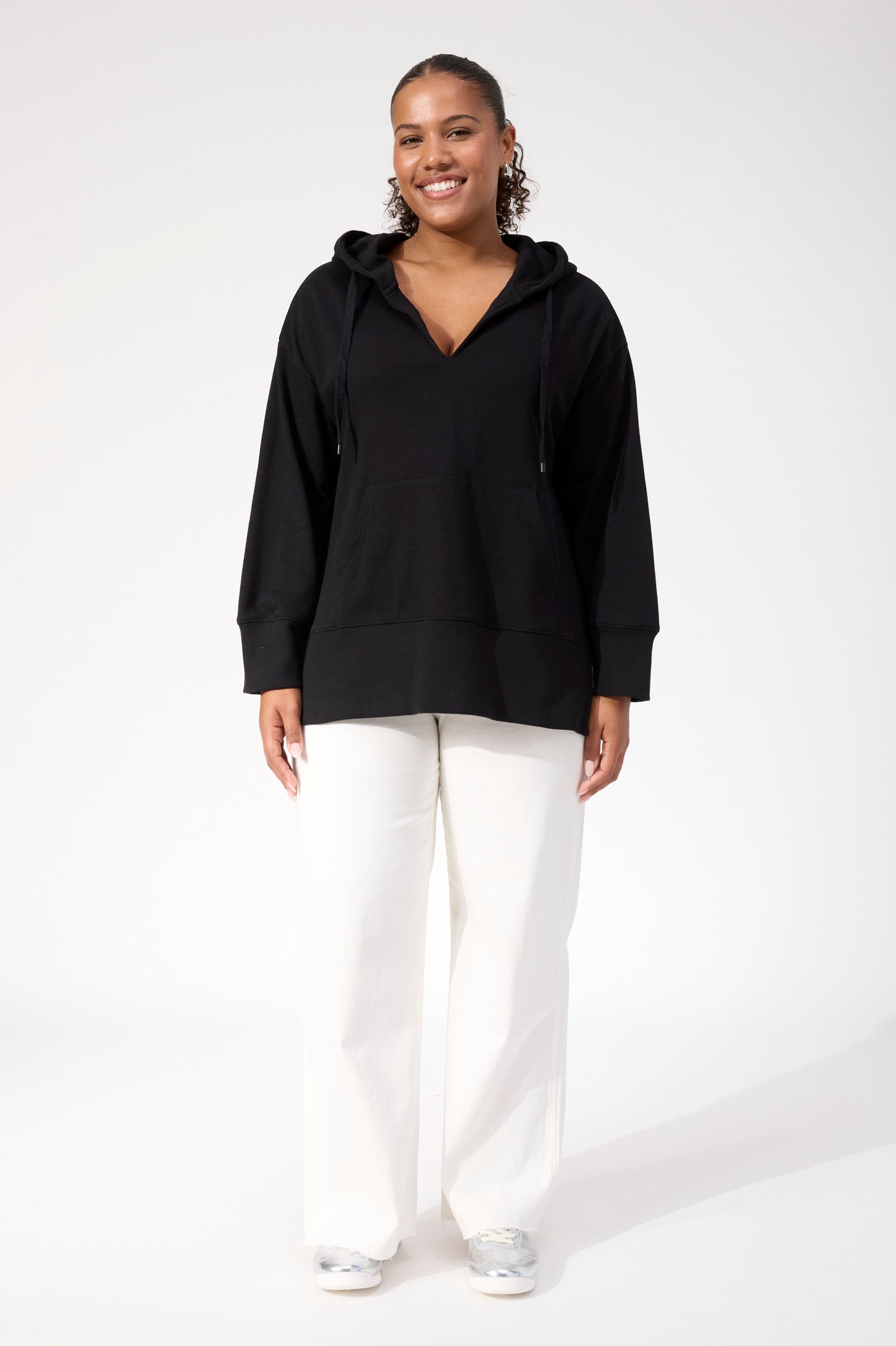 Boston Sweat Hoodie - Black