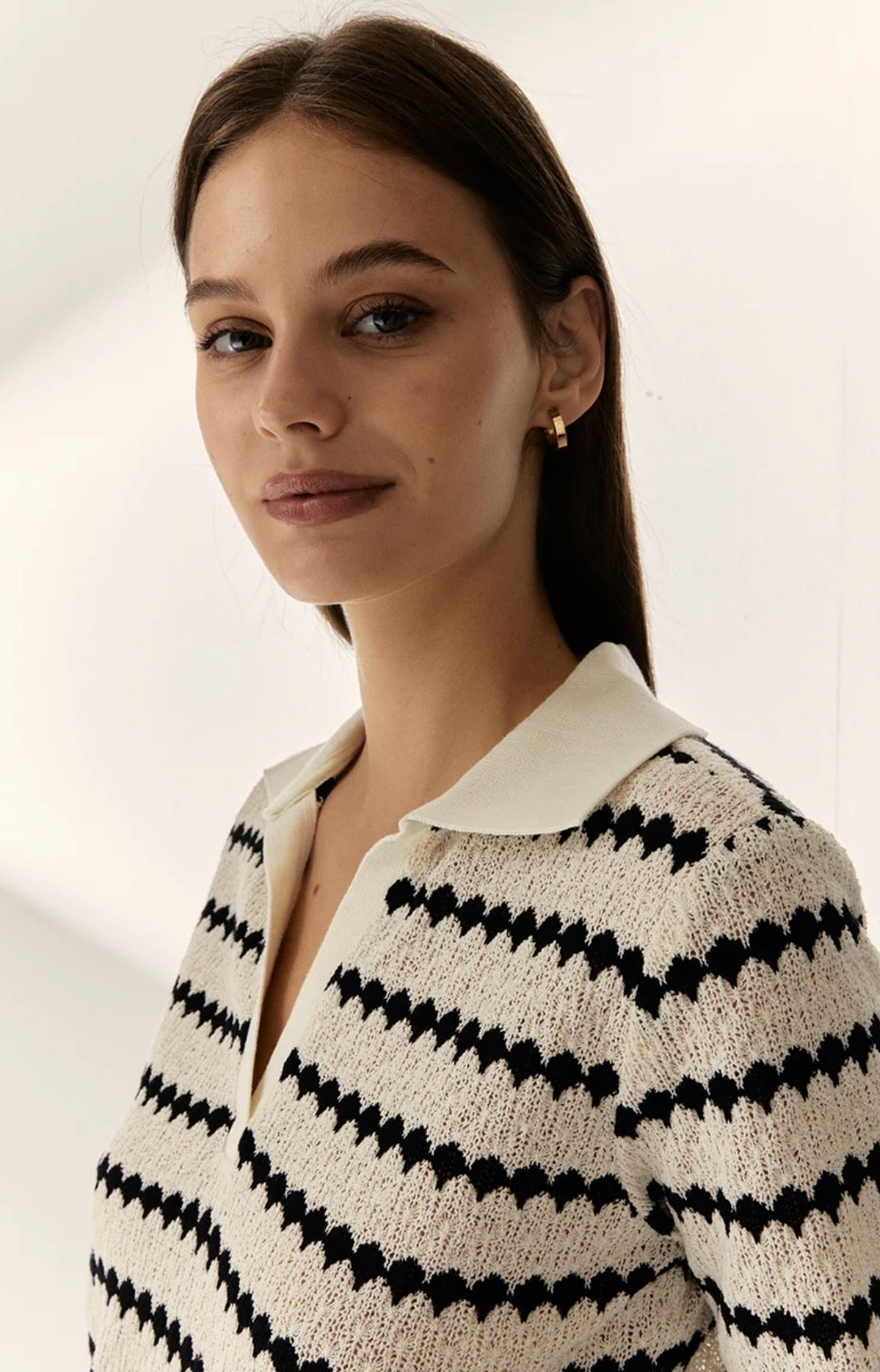Paz Torras - Striped Polo Shirt