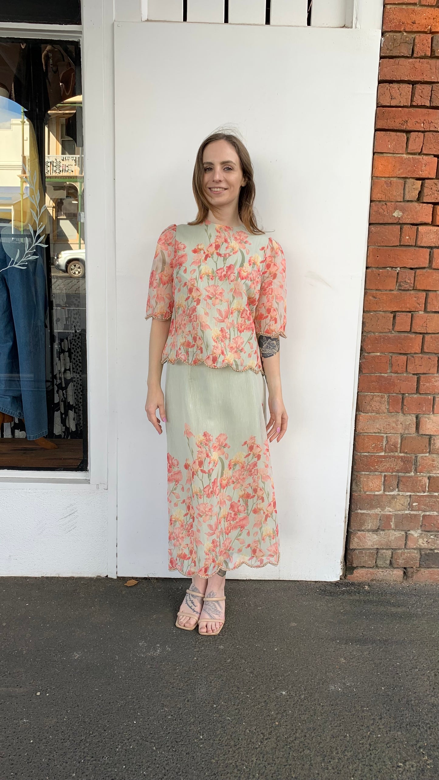Valentina Oceanic Blossom Shirt