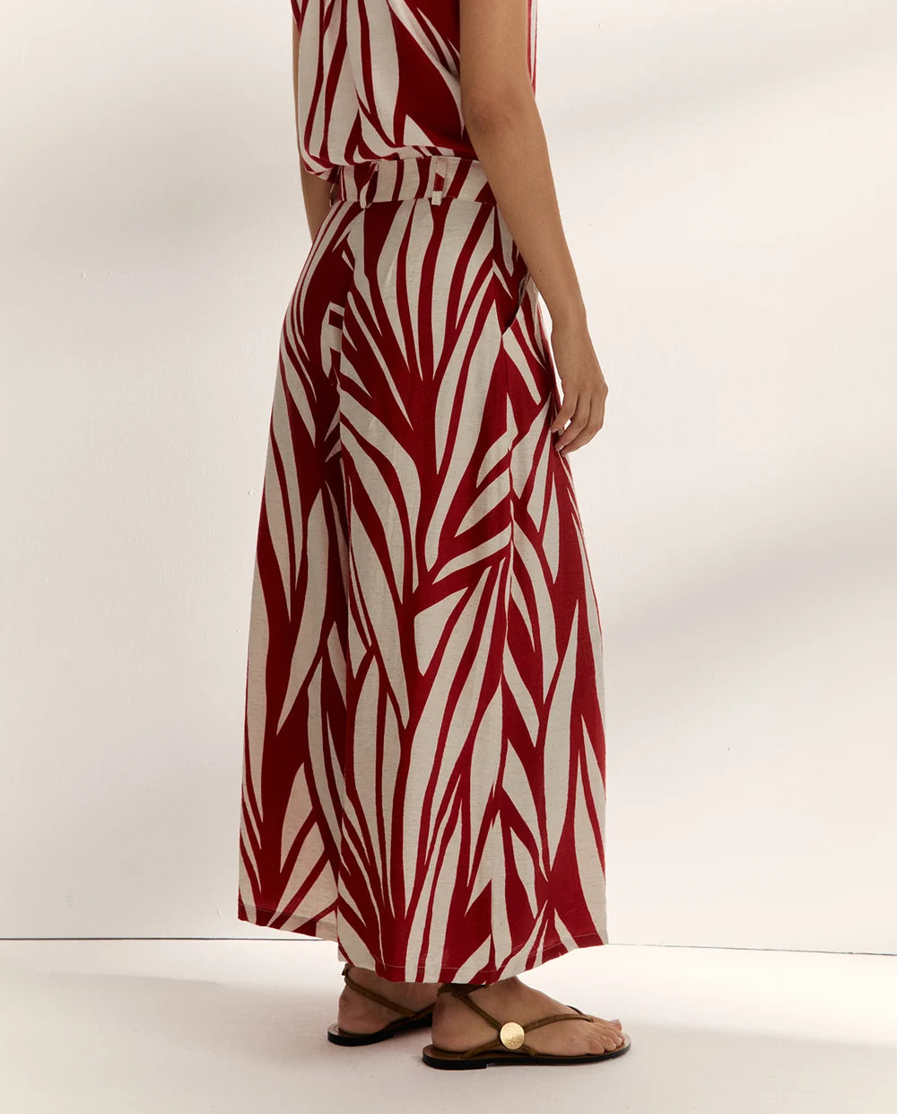 Paz Torras - Red Print Pant