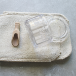 Salt Pot with Wooden Spoon