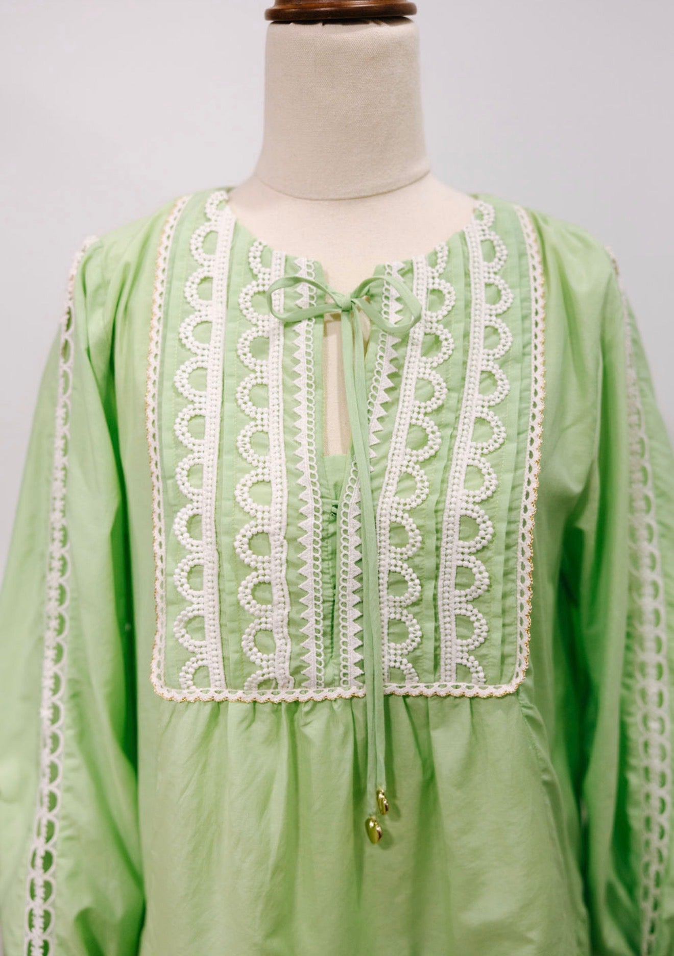 Emily Love Lock Reese Dress - Foam Green