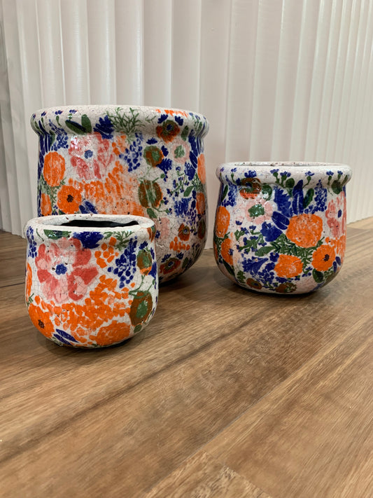 Fleur Ceramic Pots