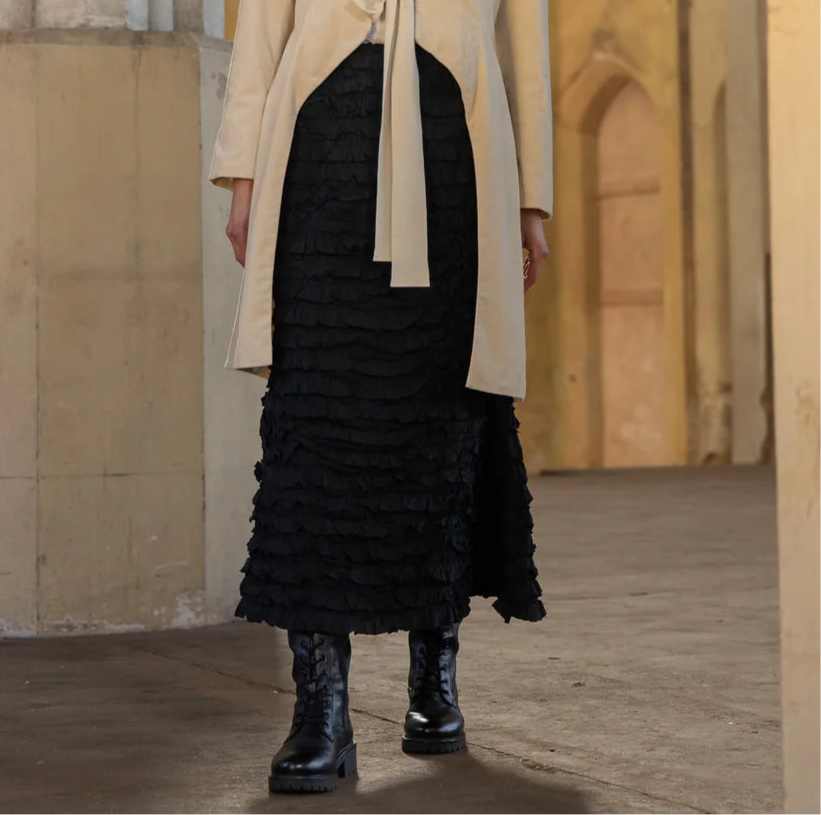 Morticia Skirt - Black