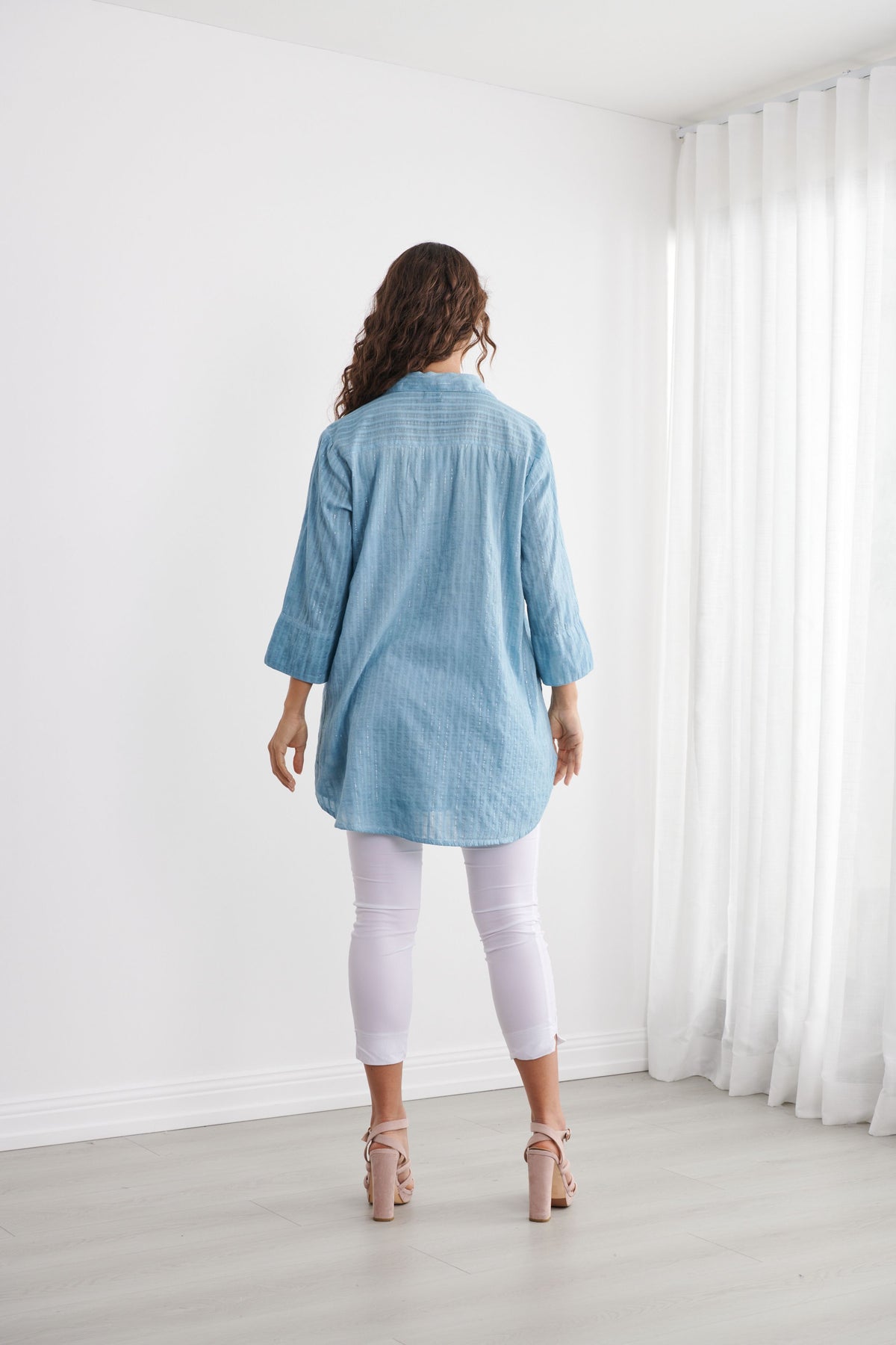 Caju Sparkle Through Top